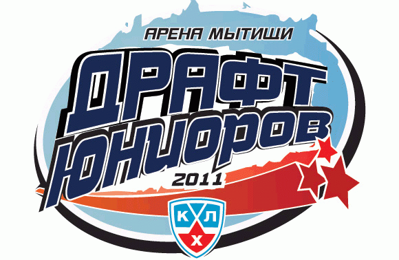 KHL Junior Draft 2010 Primary logo iron on heat transfer